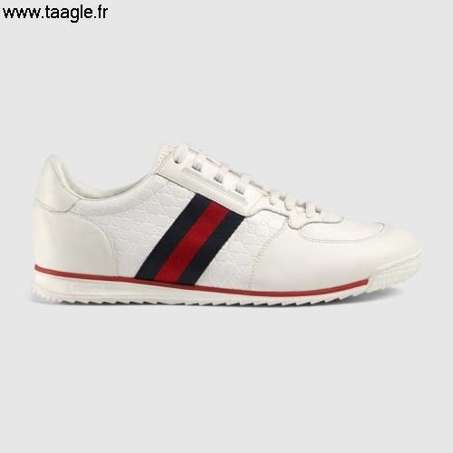 gucci basket blanche