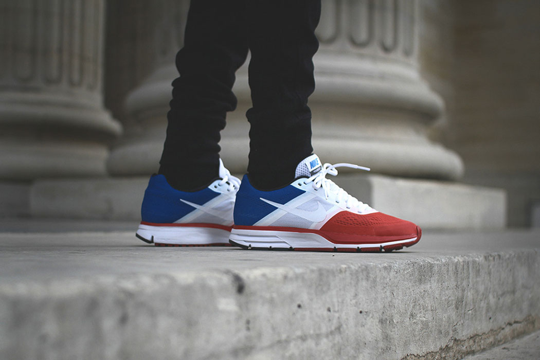 nike bleu blanc rouge