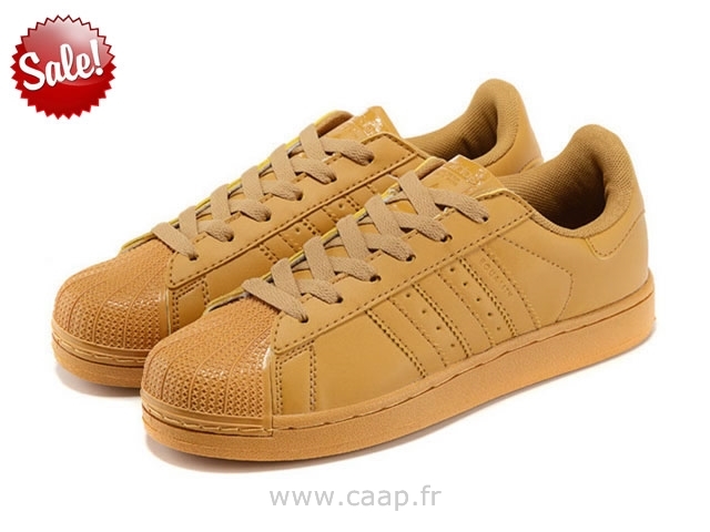 superstar metal toe enfant jaune
